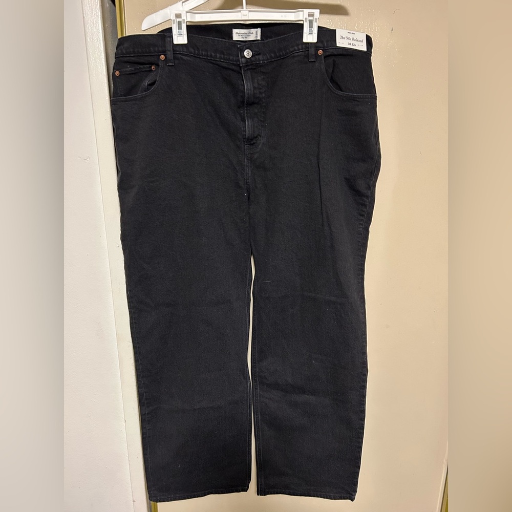 Abercrombie & Fitch black jeans size 36